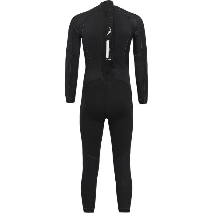 2024 Orca Mens Vitalis Hi-Vis Back Zip Open Water Swim Wetsuit NN27 - Black